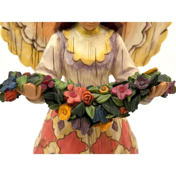 Jim Shore Angel Of Gratefulness 2002 Figurine B108921 Heartwood Creek 10.5" Tall - Picture 10 of 16
